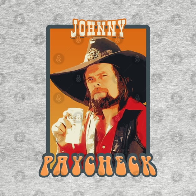 Johnny Paycheck // Retro by Mandegraph